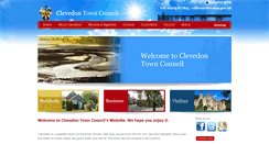Desktop Screenshot of clevedon.gov.uk